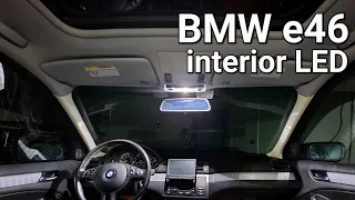 BMW e46 interior LED upgrade