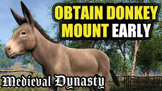 How to Obtain a Mount FAST in Medieval Dynasty