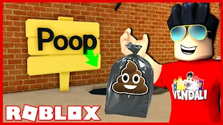 PRODÁVÁM H**** V ROBLOXU!😂 Roblox Poop In The Hood Tycoon!