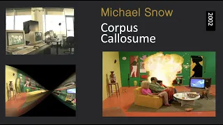 Corpus Callosum (2002) by Michael Snow, Clip: An strange office/A stranger sitting room...