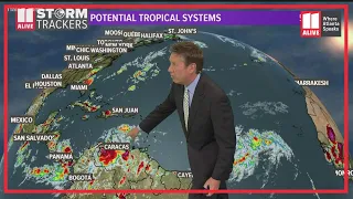 Tracking potential tropical systems: August 18, 2020