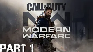 Call of Duty: Modern Warfare (2019) - Game Movie (All Cutscenes & Gameplay) [QHD 60FPS] - Part 1