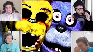 4 FACECAMS! - Five Nights at Freddy's Doom MULTIPLAYER!