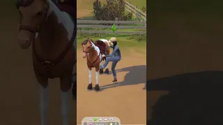 Sims 4 Horse  refuse to have me ride him