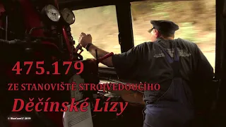 Ze stanoviště strojvedoucího děčínské Lízy: Prahou s parní lokomotivou 475.179