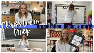 GET IT ALL DONE | Classroom Prep & Organization | Chatty Weekend Teacher Vlog