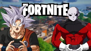 Goku And Jiren Play Fortnite