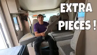 Making Up The Bed On A Swift Edge Motorhome !