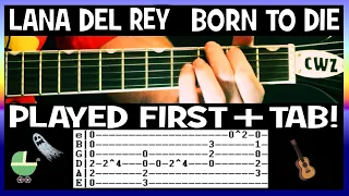 Lana Del Rey Born To Die Guitar Chords Lesson & Tab Tutorial