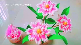 Flowers from Cotton Bud #Short