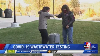 How do you test wastewater for COVID-19?