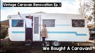 Vintage Caravan Renovation // We Bought A Caravan!