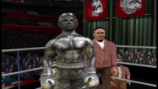 Rocky (GameCube) Rocky Statue vs Ivan Drago