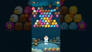 Line bubble 2 關卡 1017 金兔兔 (槌子)