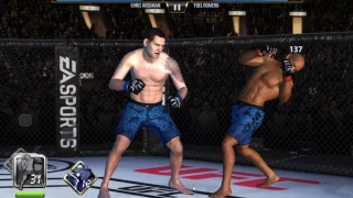 Chris Weidman vs Yoel Romero - EA SPORTS UFC (iOS/Android) Demonstration Fighter