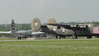 B-29 FIFI and Friends Depart NMUSAF (July 5, 2023)