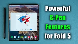 5 Powerful S-Pen Features on Samsung Galaxy Z Fold 5 - Tips and Tricks