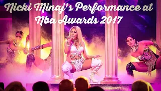 Nicki Minaj's 🔥🔥Performance @ NBA AWARDS 2017 | 2 Chainz | HD Video