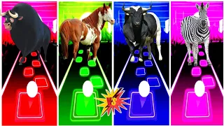 Ferdinand 🆚 Funny Hourse 🆚 Funny Cow 🆚 Kangaro.🌟 Best Edm Rush Gameplay ✅