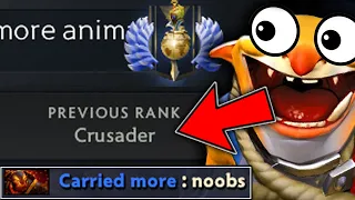 When a previous rank "Crusader" called you noob - Instant Karma is real!