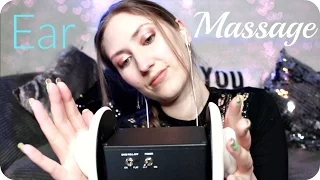 ASMR Ear Massage (NO TALKING) Ear Touching, Tapping, Rubbing & Stroking for Sleep & Study 😴