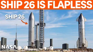 Ship 26 Rolls Out Without Flaps | SpaceX Boca Chica