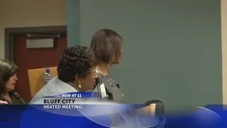 Tempers flare at Bluff City board meeting