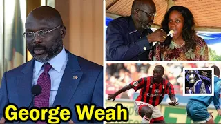 George Weah (Liberian President) ★The Career Path Became Footballer To President Legend George Weah
