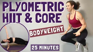 HIIT PLYOMETRIC LEG WORKOUT PLUS CORE / PLYO HIIT CARDIO