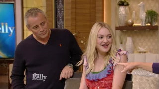 Dakota Fanning Has A "Friends" Reunion With Matt LeBlanc