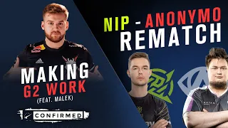 NIP - Anonymo drama. Who's right? G2 roster changes explained (feat. maLeK) | HLTV Confirmed S5E40