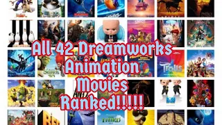 All 42 Dreamworks Animated Films Ranked!