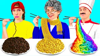 Défi De Cuisine Moi vs Grand-Mère | Bataille Alimentaire Épique par PaRaRa Challenge