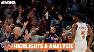 Knicks Comeback In 4th To Defeat Pacers 92-84 | New York Knicks