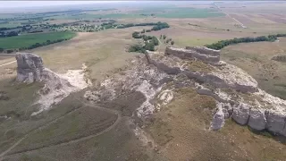 Courthouse Rock and Jailhouse Rock Drone Flight