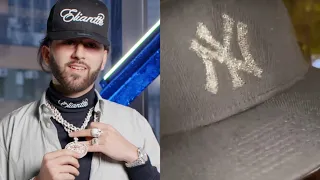 Eliantte Steps Out In Custom Diamond NY Fitted Hat 👀