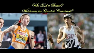 Femke Bol vs. Dave Wottle "The Greatest Racing Comeback"; "who did it better?"