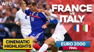France 2-1 Italy | EURO 2000 Final Match | Highlights & Best Moments