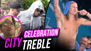 🏆 Grealish had to be held up by Kyle Walker as he left their hotel in Ibiza / Man City’s party