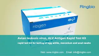 Avian leukosis virus, ALV Antigen Rapid Test Kit