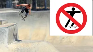 Skatepark So Oversized That There Is No Skating Allowed