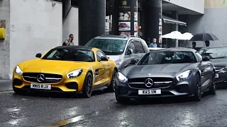 TWO Mercedes AMG GT-S Edition-1s drive around London together