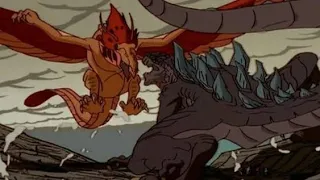 Zilla Jr Vs Quetzalcoatl | Godzilla: A Série