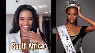 Miss Universe 2022 Contestant  - South Africa ~Ndavi  Nokeri #missuniverse2022