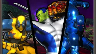 Requested ULTIMATE MARVEL VS. CAPCOM 3 Iron Man/Deadpool/Super-Skrull Arcade Gameplay