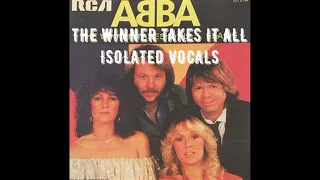 ABBA - The Winner Takes It All (Isolated Vocals)