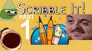 Forsen Plays Scribble It With Streamsnipers - Part 1 (With Chat)