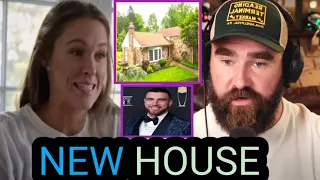Travis kelce decides to reveals kylie kelce new house before jason kelce and he looked surprised