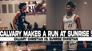 Sunrise Christian (KS) vs. Calvary Christian (FL) - 2021 MAIT ESPN Broadcast Highlights