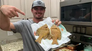 Fishing For Pan Fish {Catch Clean Cook} Fried Whole Fish